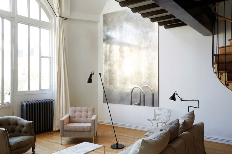 DCW éditions Lampe Gras N411 vloerlamp zwart