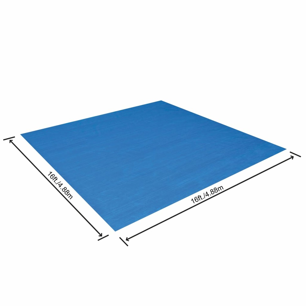 Tapis de sol pour piscine flowclear 488x488 cm
