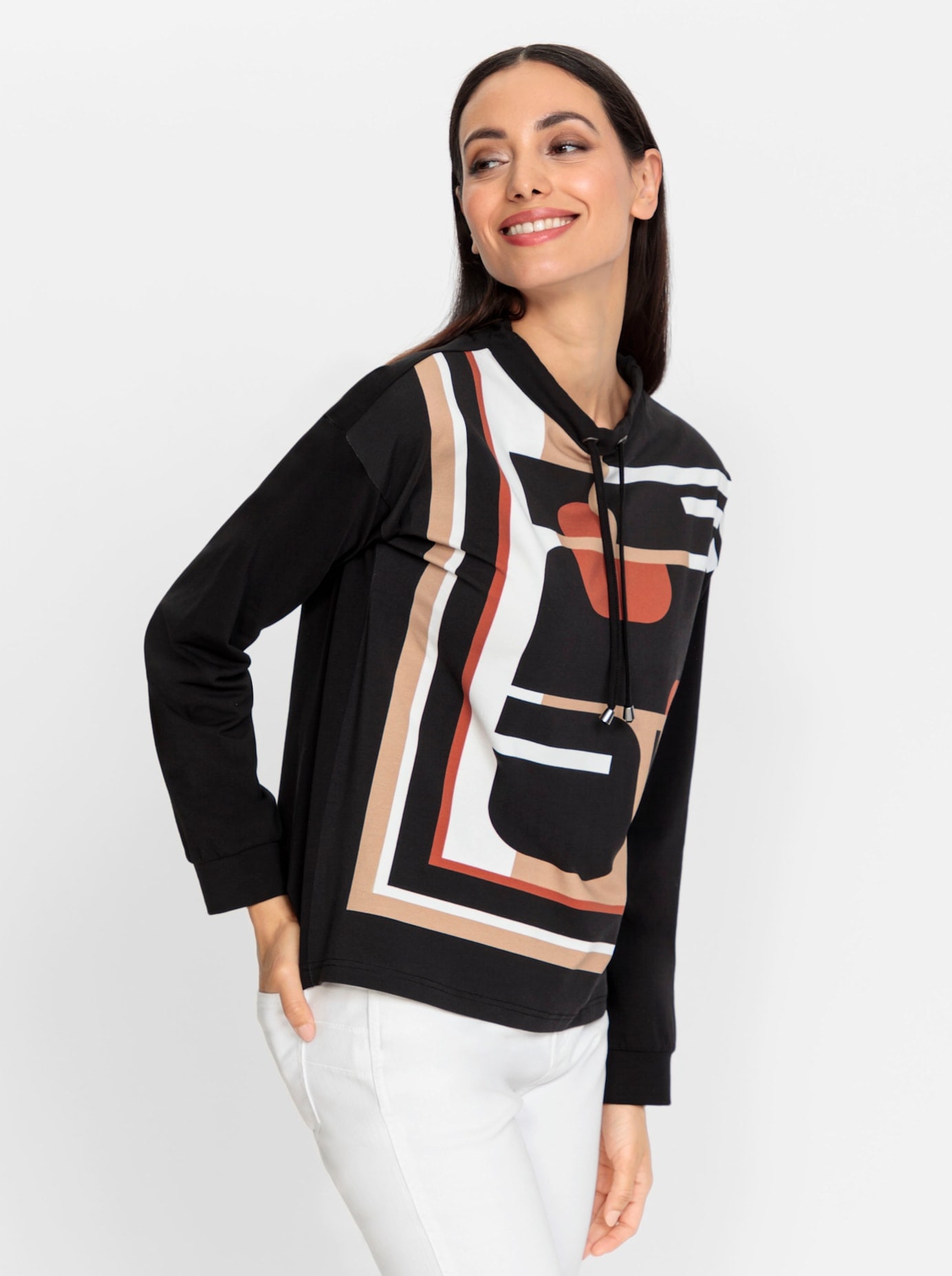 heine Langarmshirt »Druck-Shirt«, 1 Stk.