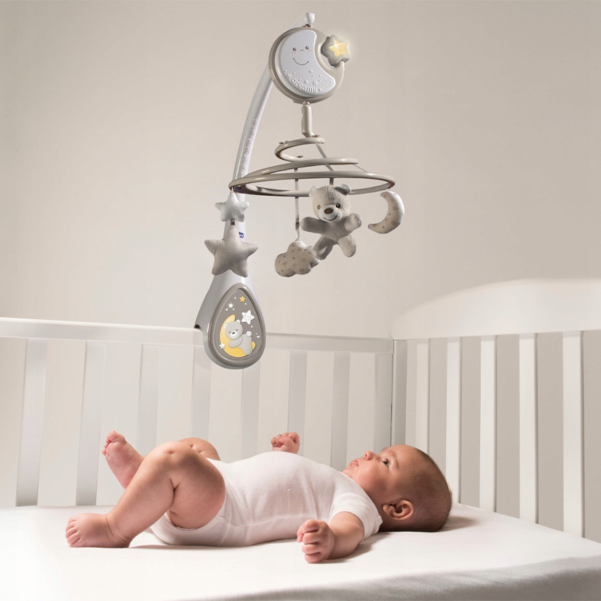 Mobile musical Next2Dreams 3 en 1 - Beige