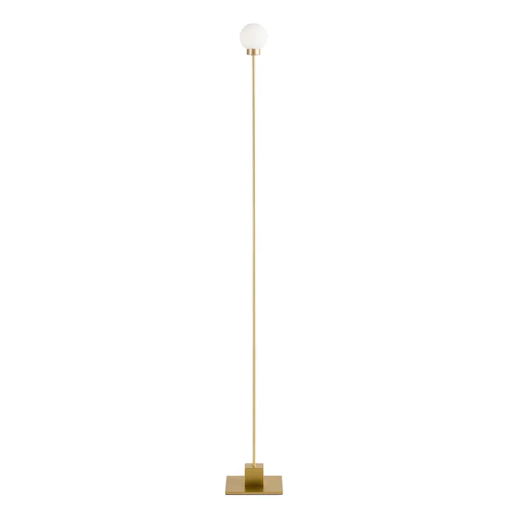 Northern - Snowball Stehleuchte H 117 cm, Messing gebürstet