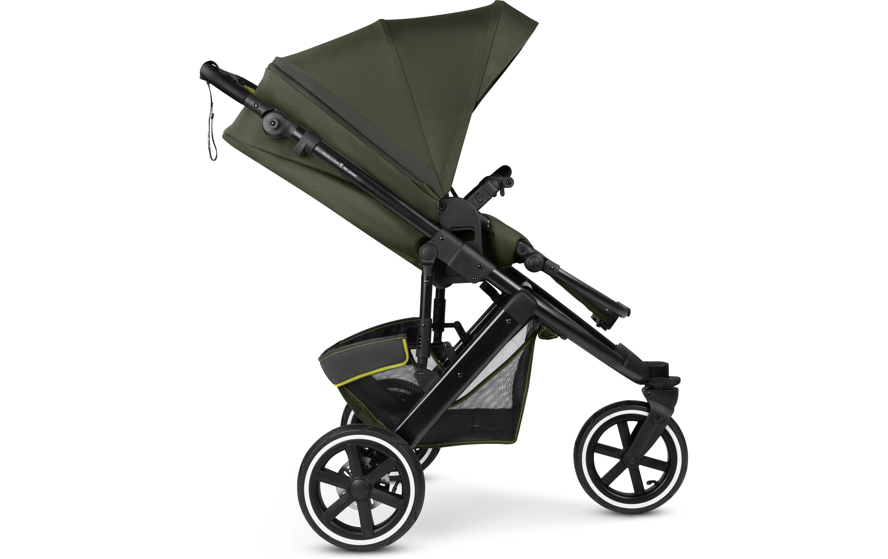 Buggy Salsa 5 Run Avocado<br>Komfortabler und leichter Sportbuggy