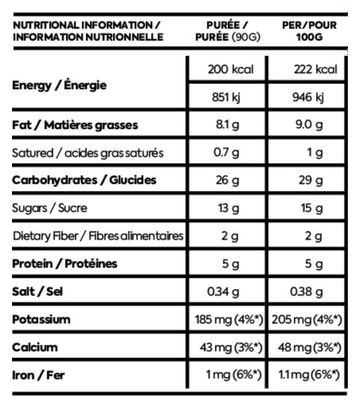 Purée énergétique Näak Ultra Energy Patate douce/Courge/Butternut - 90g