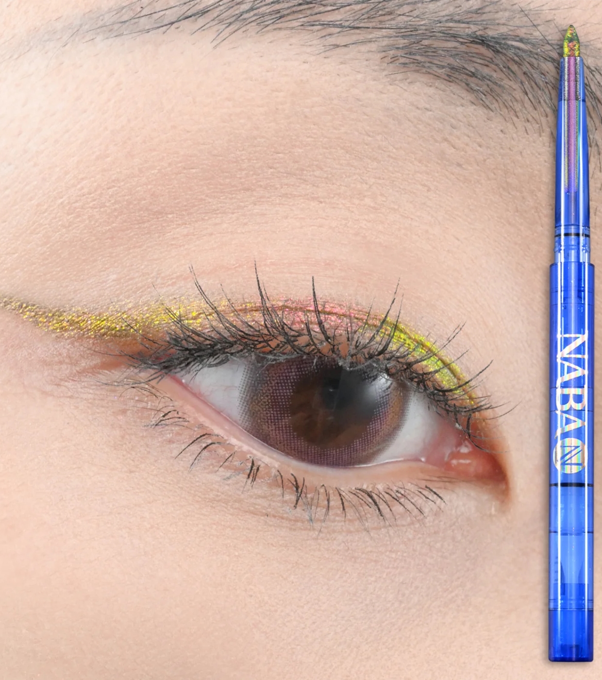 Naba Cosmetics - Delineador em gel multicromático - Unapologetic