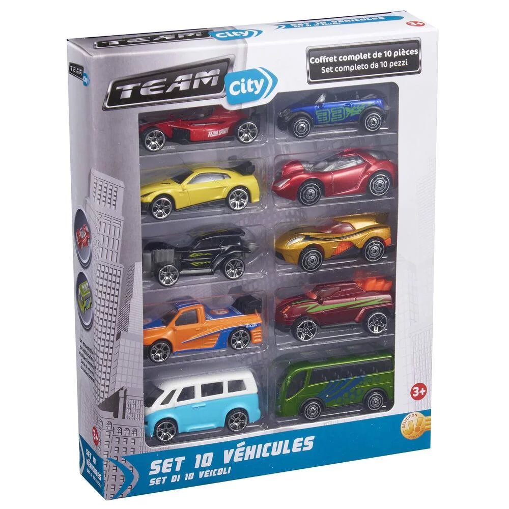 SET 10 VEHICULES 1:64 - PACK 2