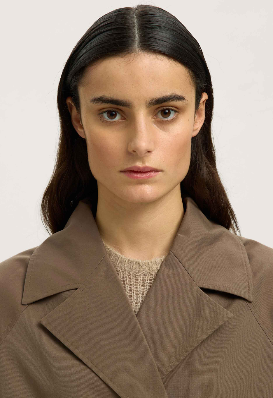 Selected Cilo Short Trenchcoat