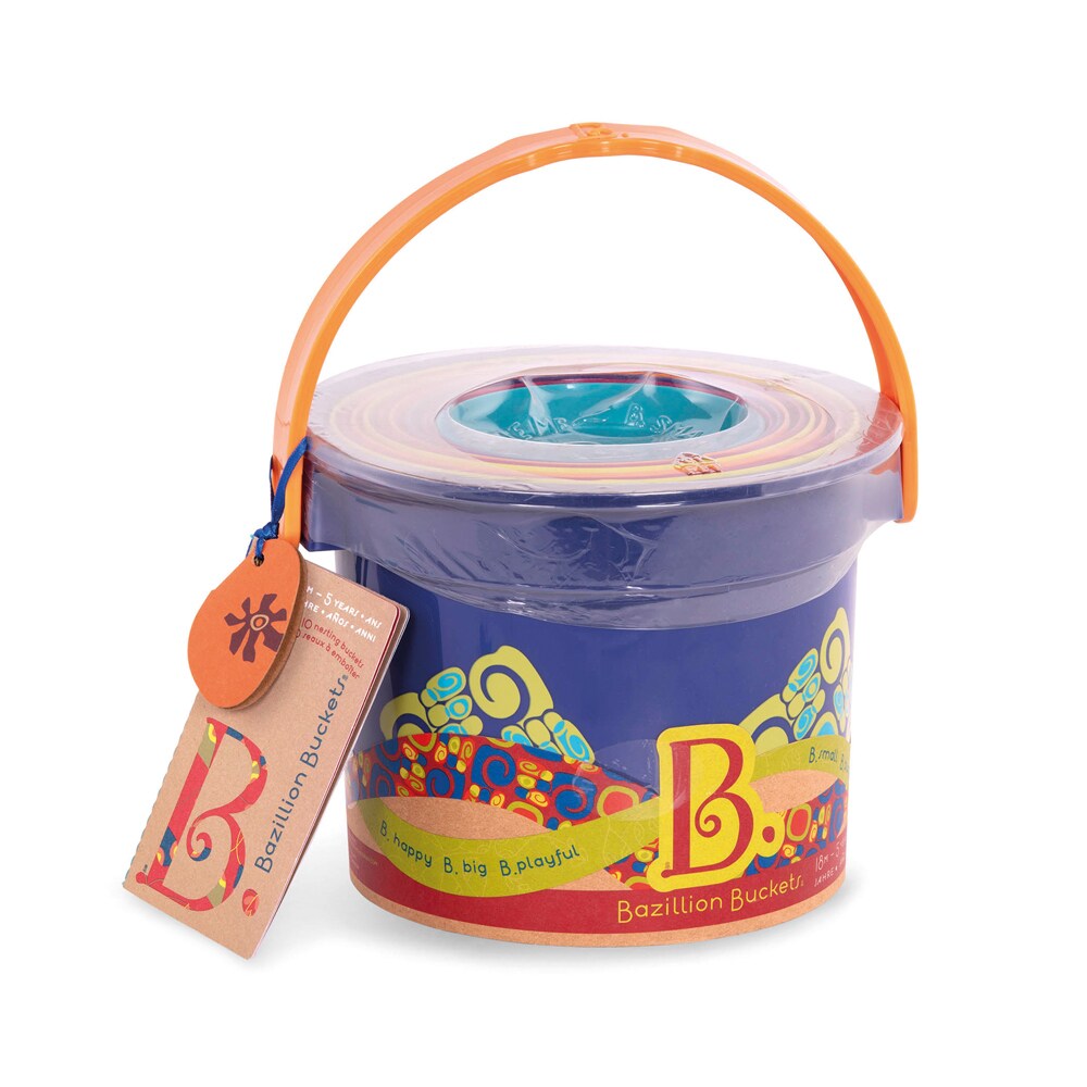 B.TOYS B. Bazillion Buckets Bunte Stapelbecher