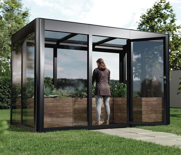 SunElements Gewächshaus SunGarden Modern, AC