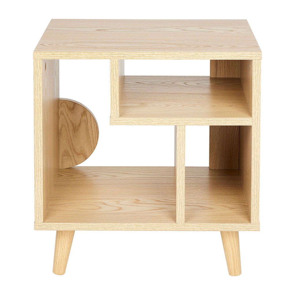 Table de chevet en fibres de bois OIA 45x40x30cm
