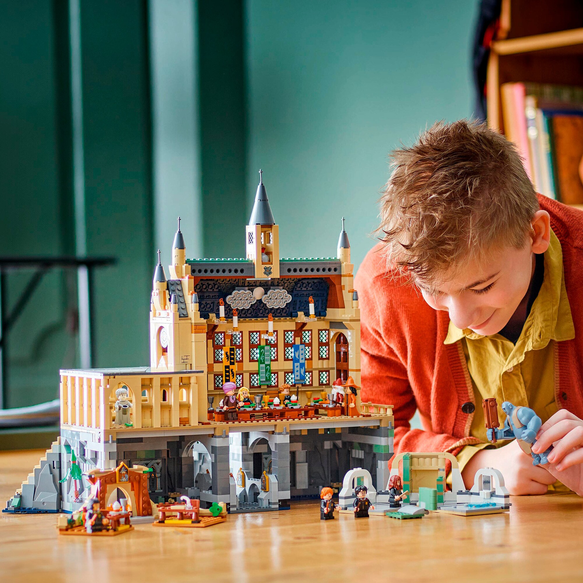 LEGO Konstruktionsspielzeug Harry Potter Schloss Hogwarts: Die Große Halle