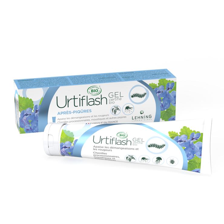 Urtiflash après-piqûres gel bio certifié 50g