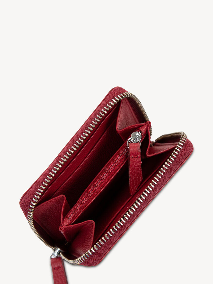 Leren Portemonnee - rood