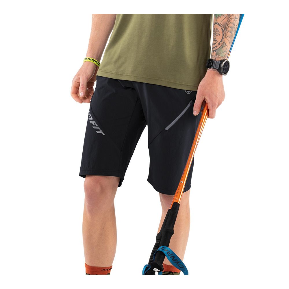 Dynafit TRANSALPER HYBRID - Short Homme black out/0730