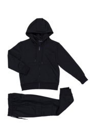Essential hoodie set - zwart (verzenddatum 27 feb)
