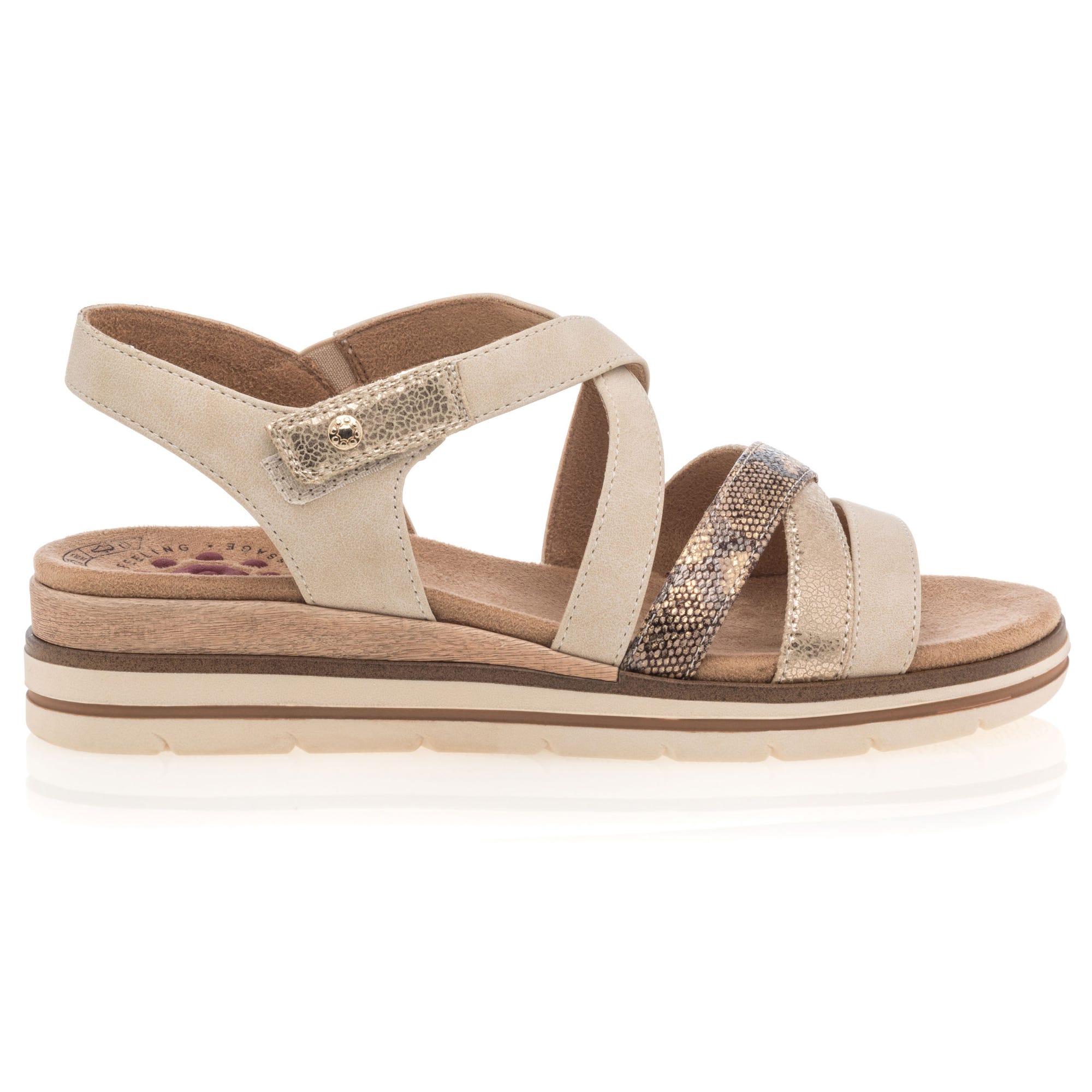 Sandales Femme or