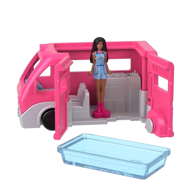 Mini BarbieLand - Traumcamper mit Puppe