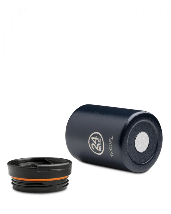 24Bottles  Travel tumbler rejsekrus, Deep Blue - 350 ml.