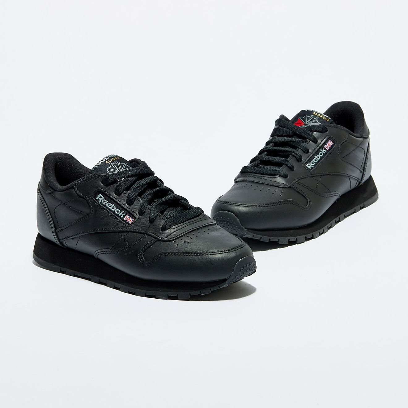 Reebok Baskets en Cuir Cl Lthr Basique 3912 noires