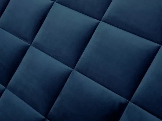 Panneaux muraux tête de lit - 200 cm - Velours - Bleu - BARTEL de Pascal Morabito