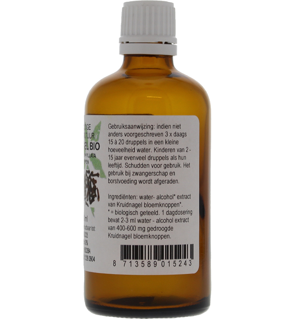 De Cruydhof Kruidnagel tinctuur (100 ml)