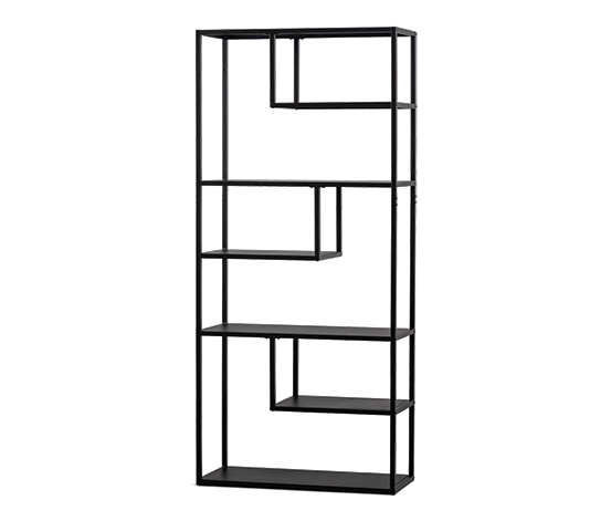 Woood Schrank »L Teun«, schwarz