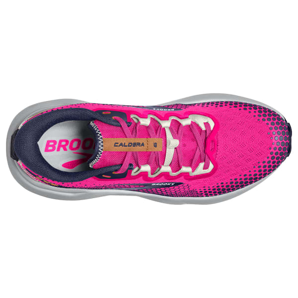 Chaussure trail BROOKS CALDERA 6 PINK GLO/PEACOAT/MARSHMALLOW