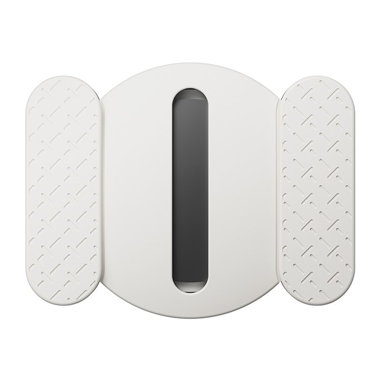 Apple AirTag Magnetische Silikon Case Hülle - Weiss