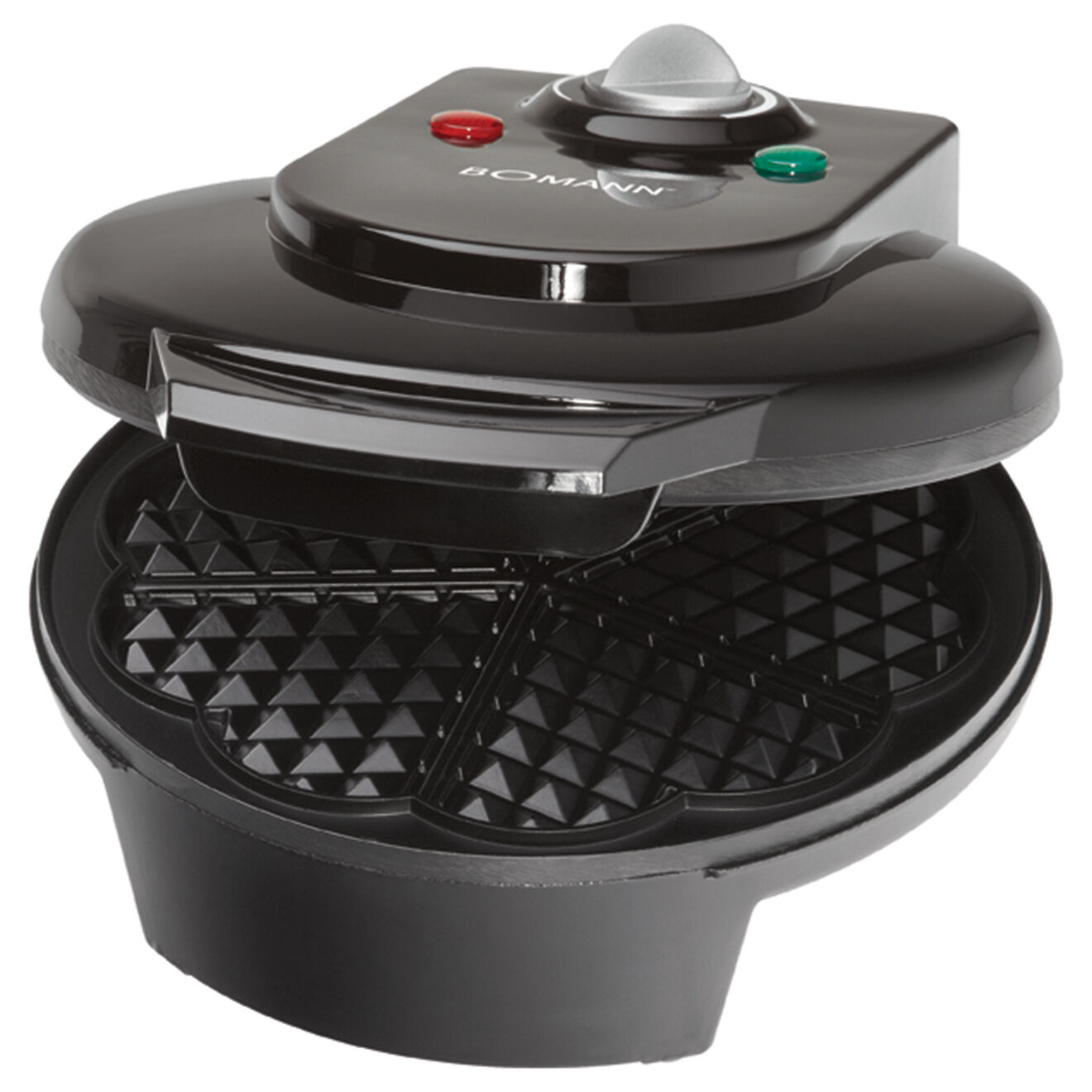 Bomann Gaufrier D.18 cm noir - 1200W