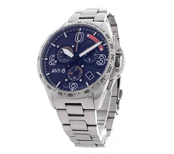 AVI-8 Mens AVI 8 P 51 Chronograph Watch