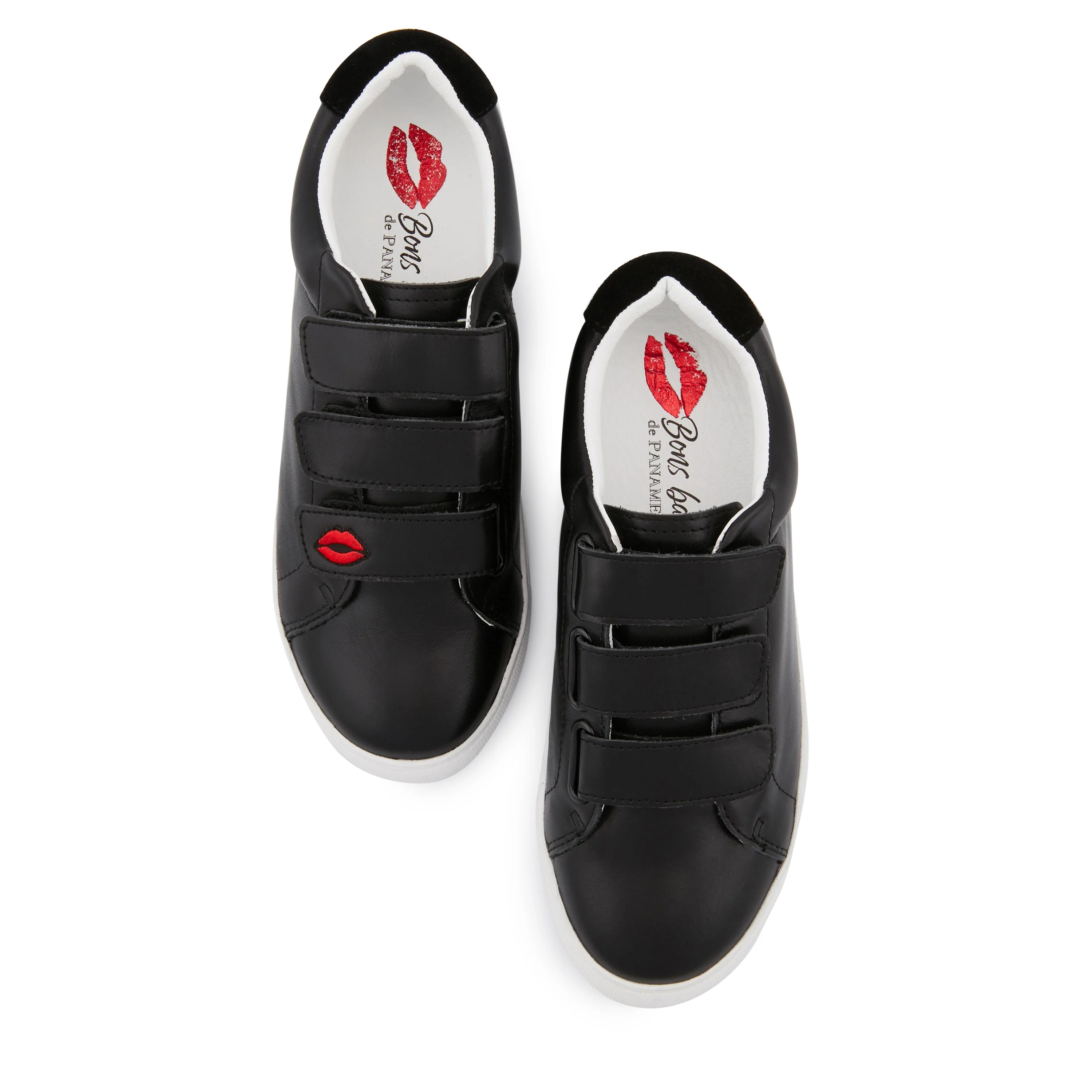 EDITH LEGENDE - Sneakers en cuir | Noir