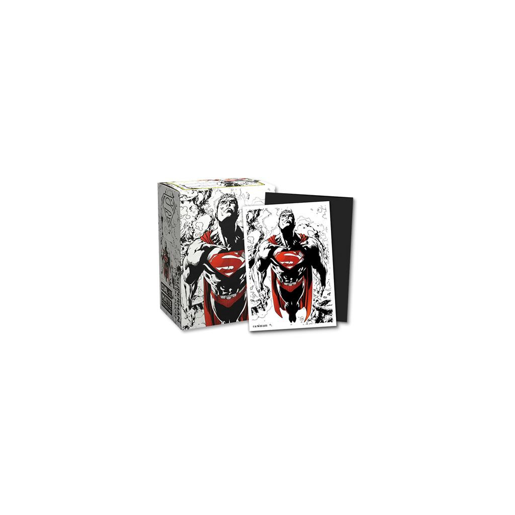 100 Dragon Shield Dual Matte - Superman Core Noir et Blanc