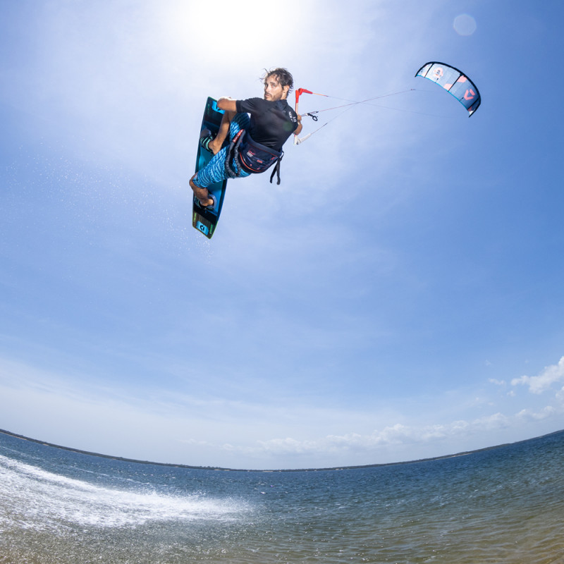 AILE DE KITESURF DUOTONE EVO BLEU/VANILLA 2023