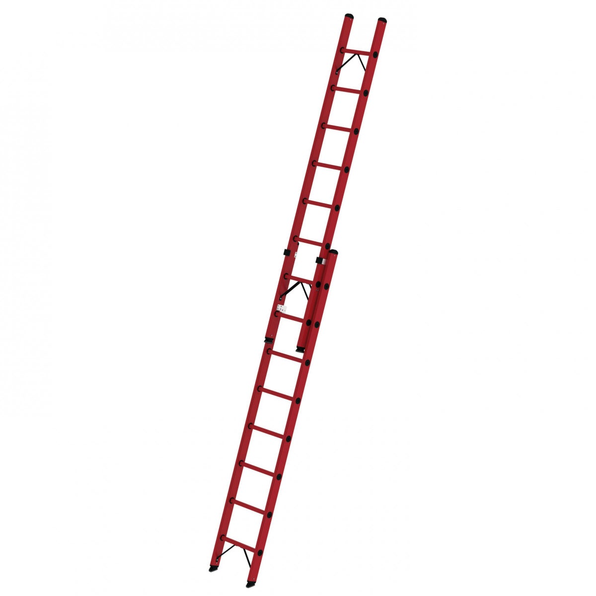 Munk volledig kunststof touwladder, 2x8 sporten