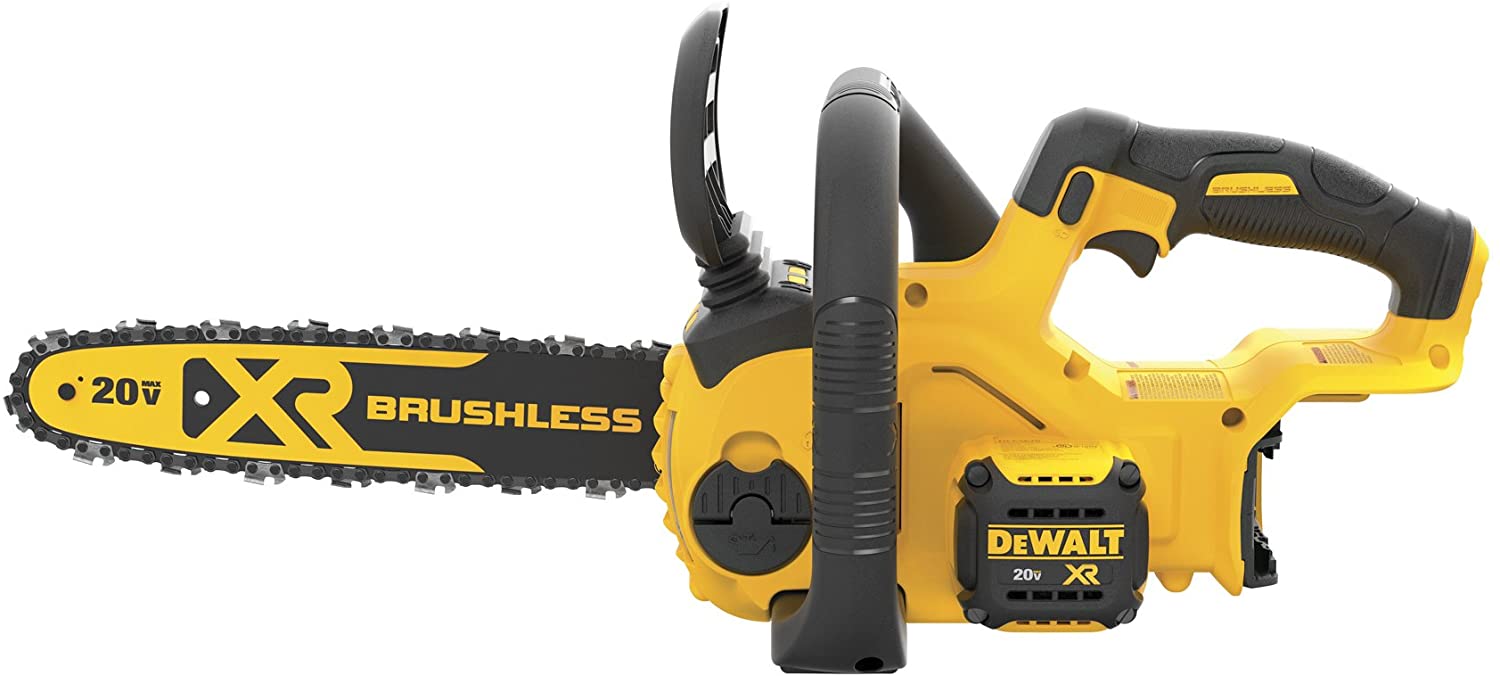 DEWALT 20V MAX XR CHAINSAW, 12-INCH, TOOL ONLY (DCCS620B)