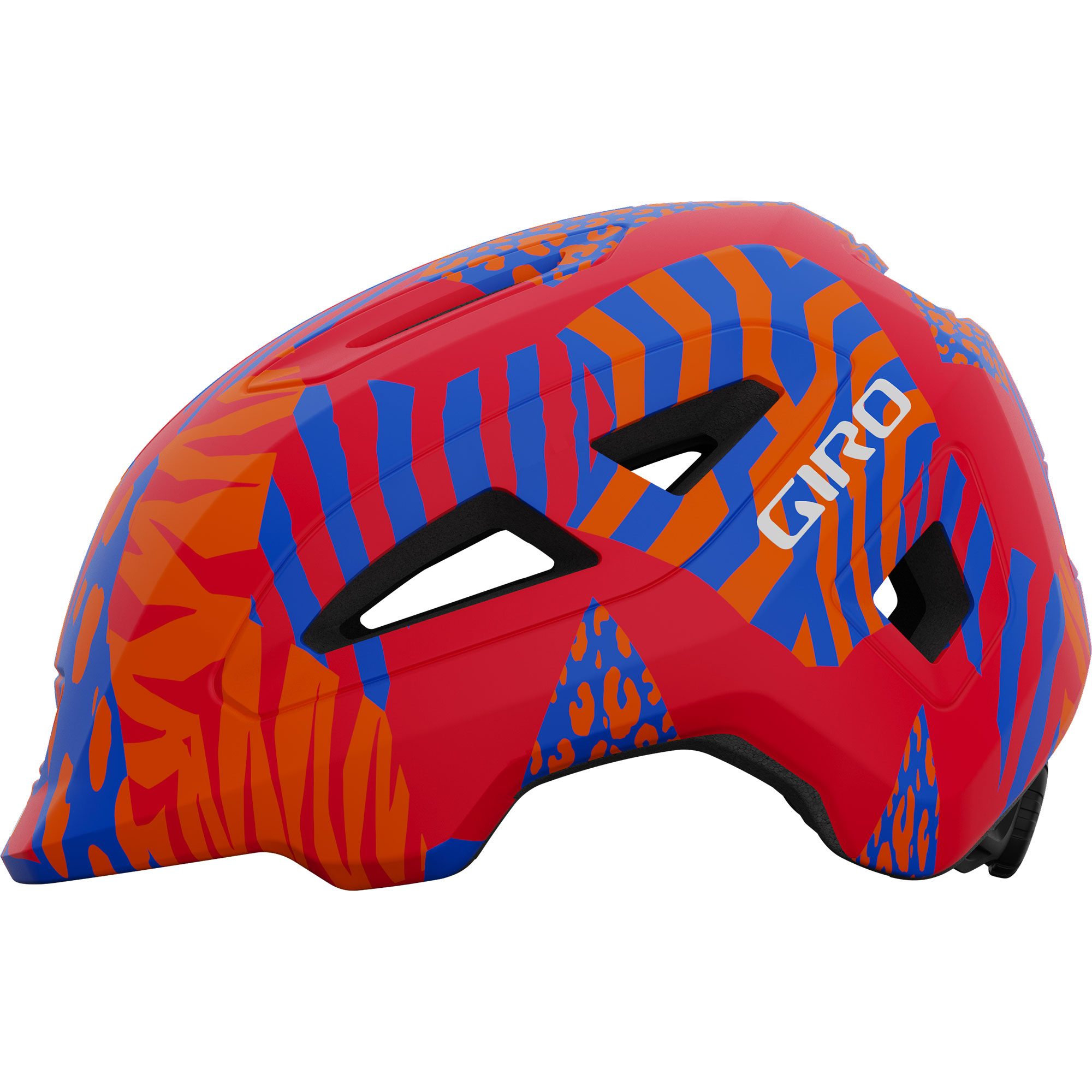 Giro Scamp II Fahrradhelm Kinder matte red animal