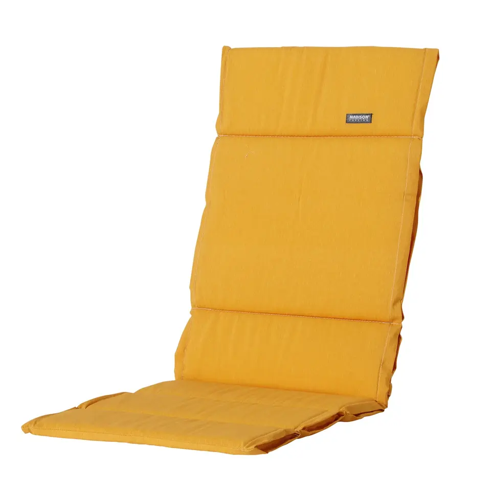 Madison - Tuinkussen Fiber Deluxe Panama golden glow - 125x50 cm - Set van 4
