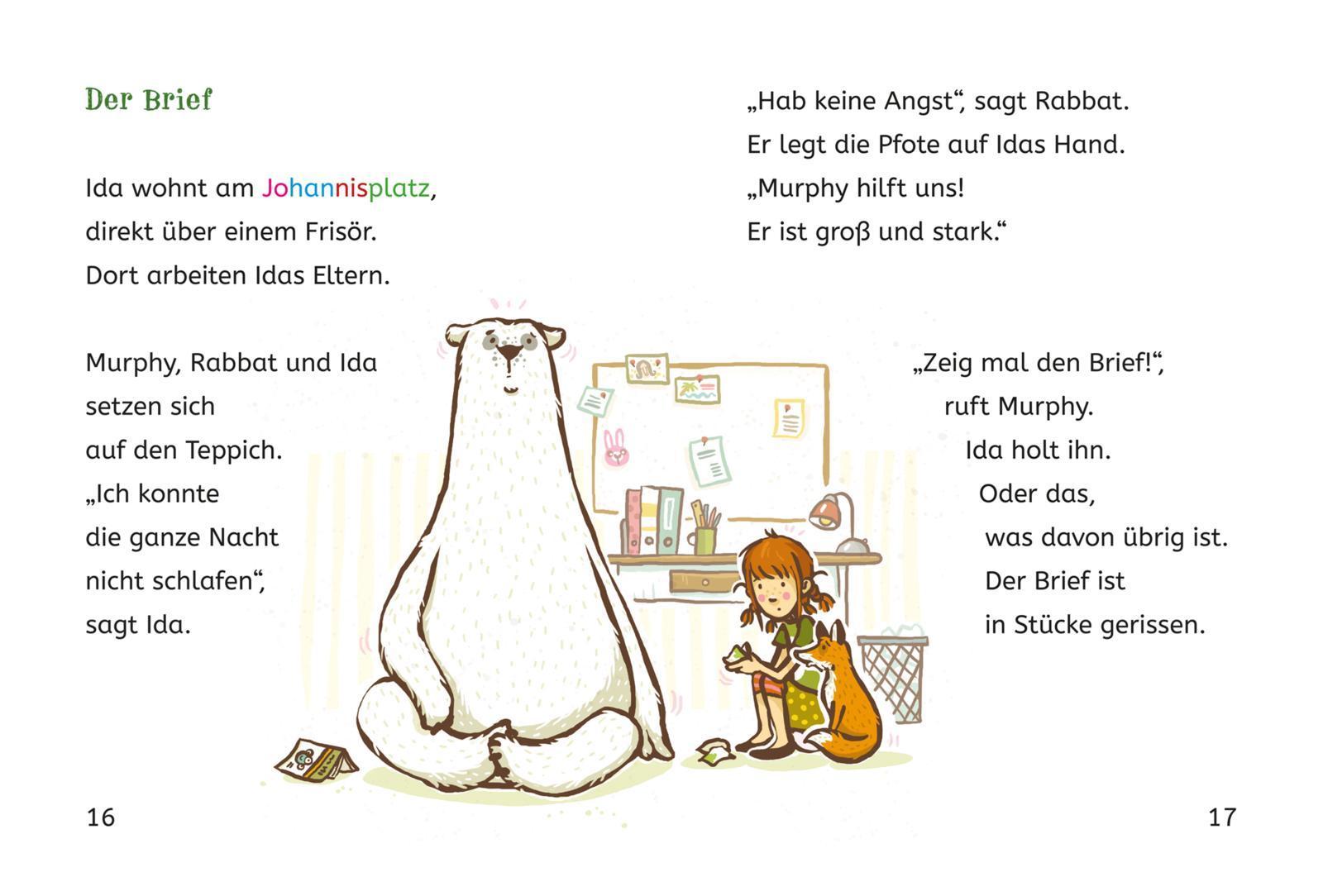 Der grüne Glibber-Brief ( Zum Lesenlernen) / Die Schule der magischen Tiere ermittelt Bd.1