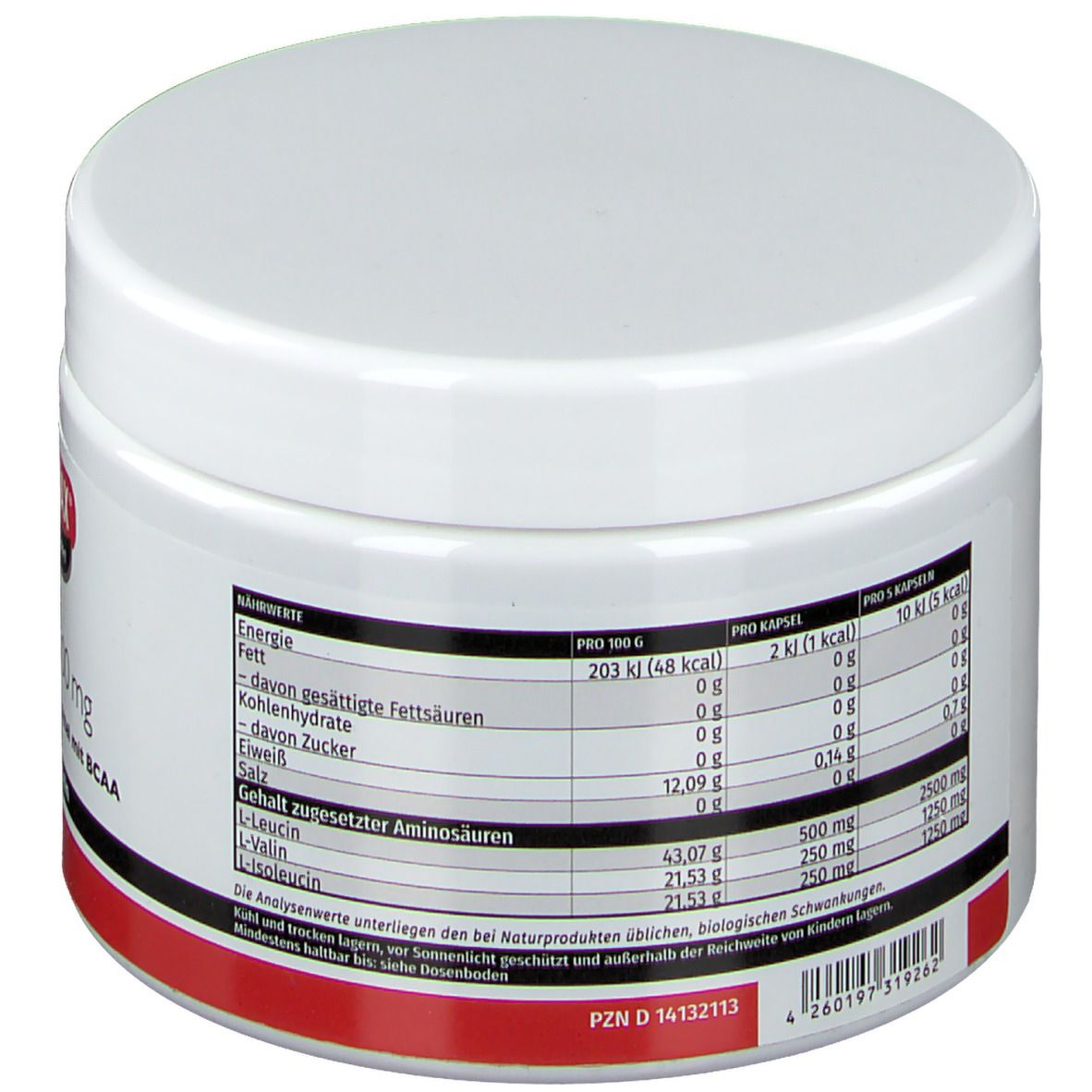 MEGAMAX® Power & Sport BCAA 1000 mg