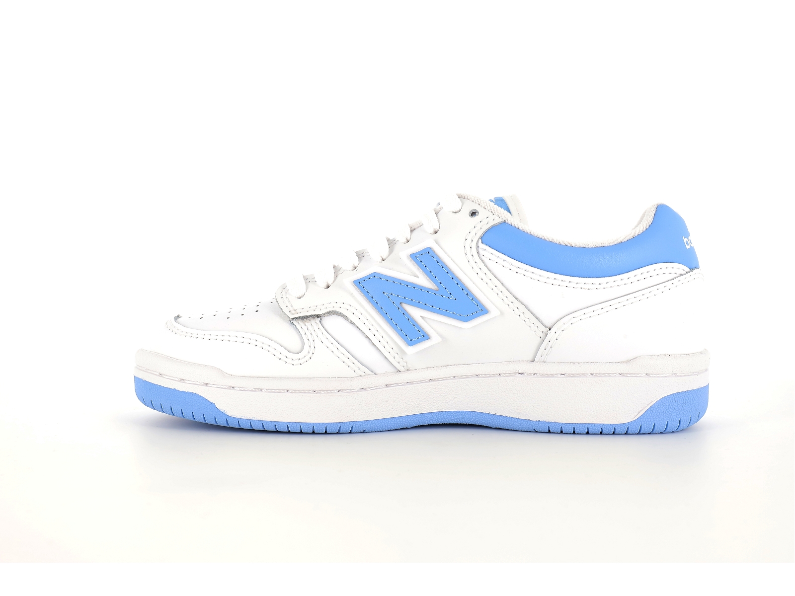 New balance a-BB480LTC Matières combinées Blanc Bleu