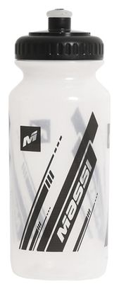 Bidon Massi Basic Transparent 500 ml Blanc Noir