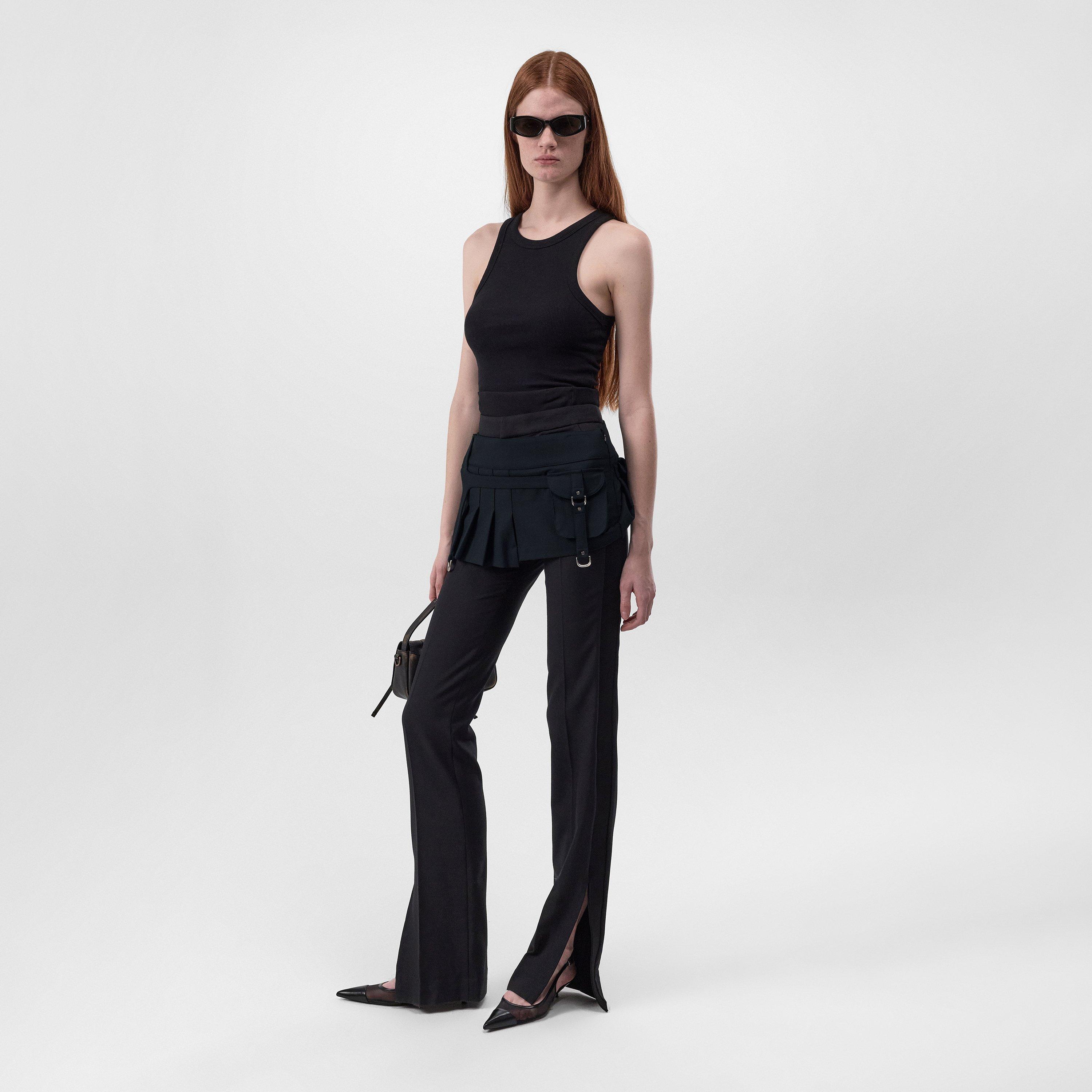Off White Cargo Mini Skirt Womens