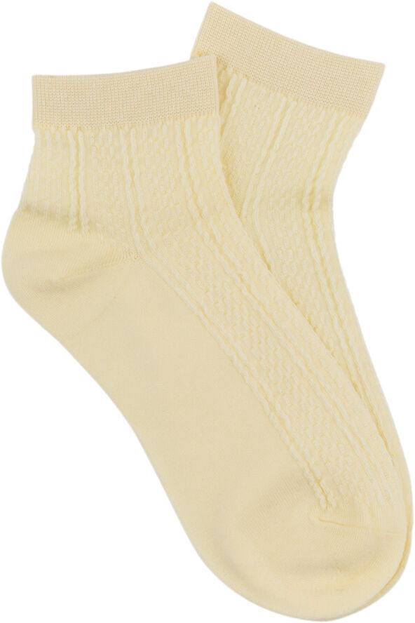 Sui Ava Sofie Ankle Socks Light yellow