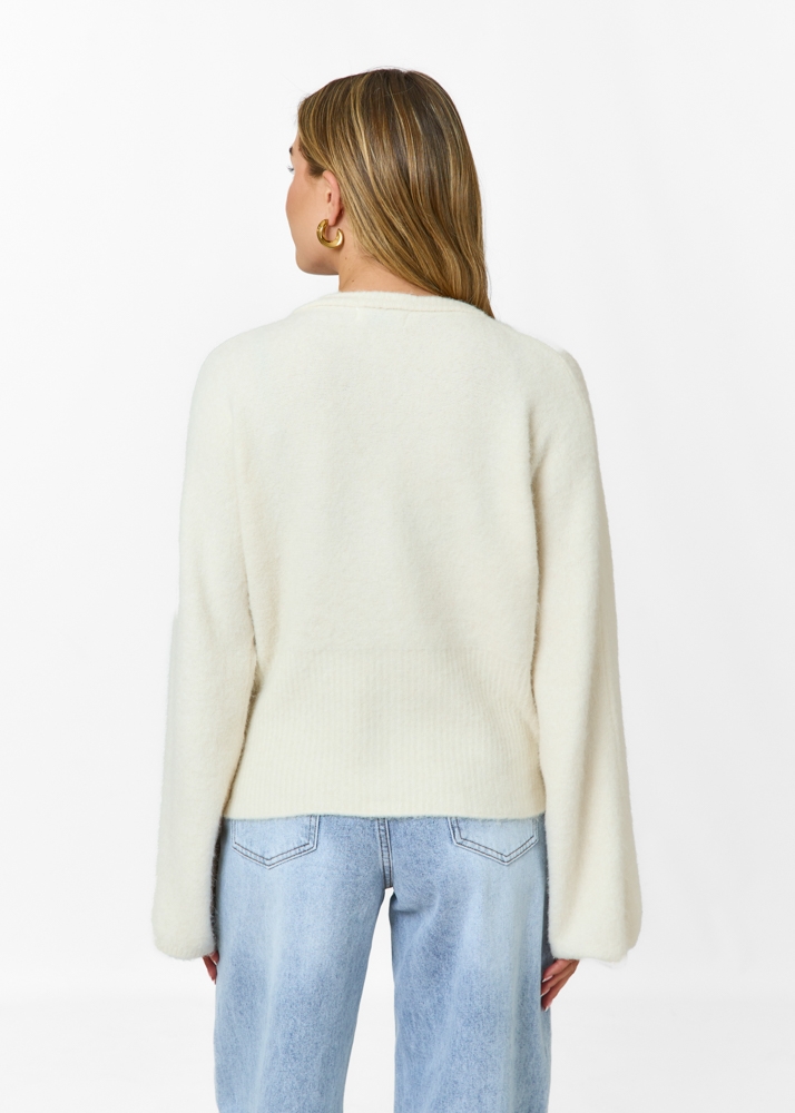 Marijne vest creme