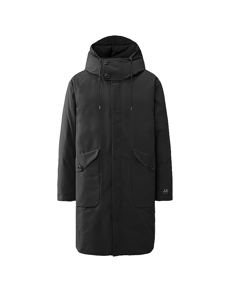 CP COMPANY Daunenmantel MICRO M schwarz
