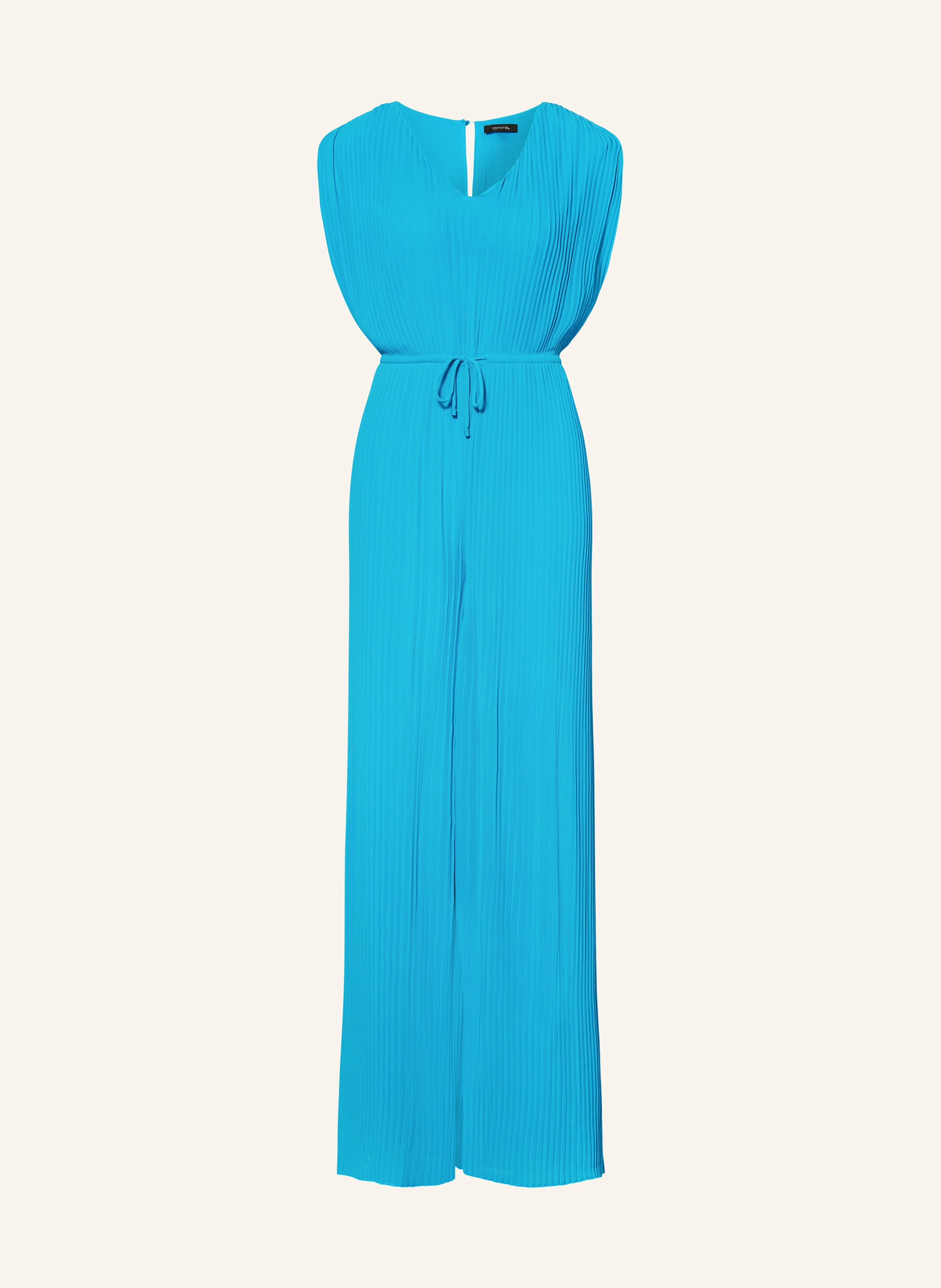 comma Jumpsuit mit Plissees