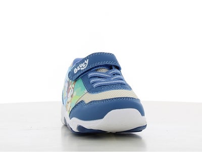 Bluey Blinkende Sneakers, Blue/Off White