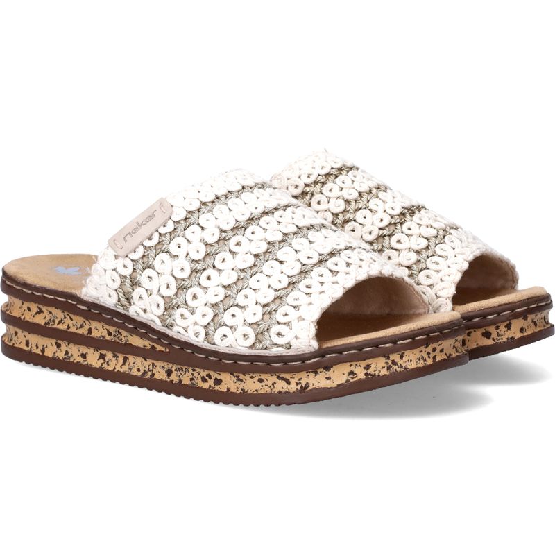 Rieker Slippers Beige Dames