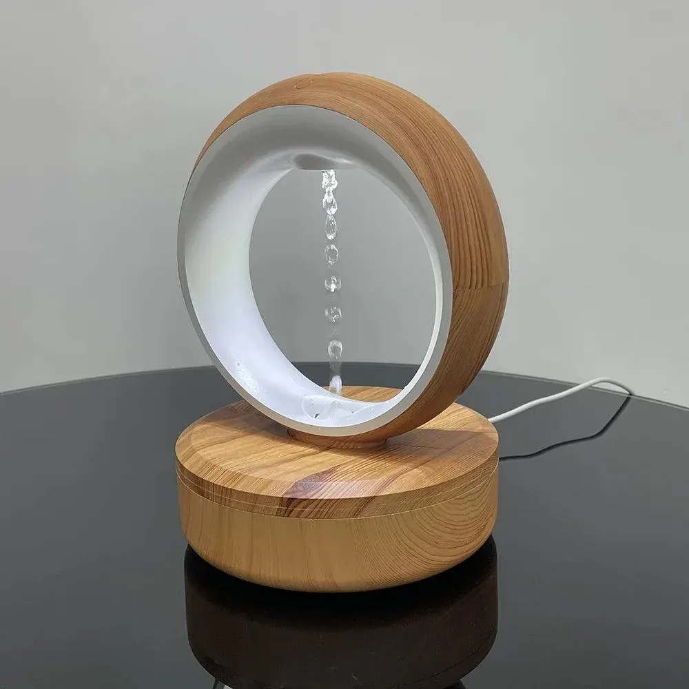 Modern Anti Gravity Water Drop Humidifier | Essential Oil Aroma Diffuser USB Ultrasonic Mini Air Purifier