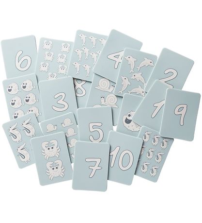Scrunch Card - Silikon - 20 St. - Duck Egg Blue