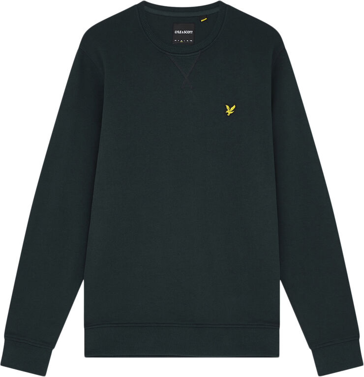 Lyle & Scott Crew Neck Sweatshirt W486 dark green